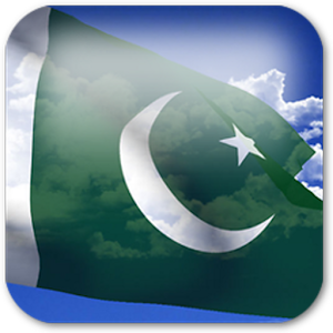 3D Pakistan Flag logo