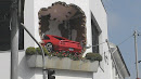 Ferrari no muro