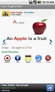 Free Download Learn English D001 APK for Android