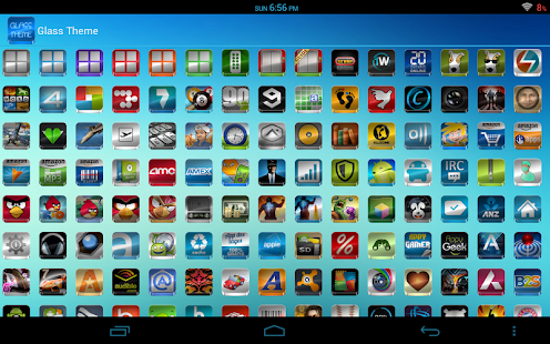 GLASS APEX/NOVA/GO/SMART THEME v6.4