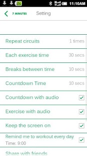 7 Minute Workout - screenshot thumbnail