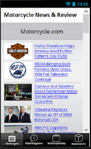 Motorcycle News And Reviews screenshot 1