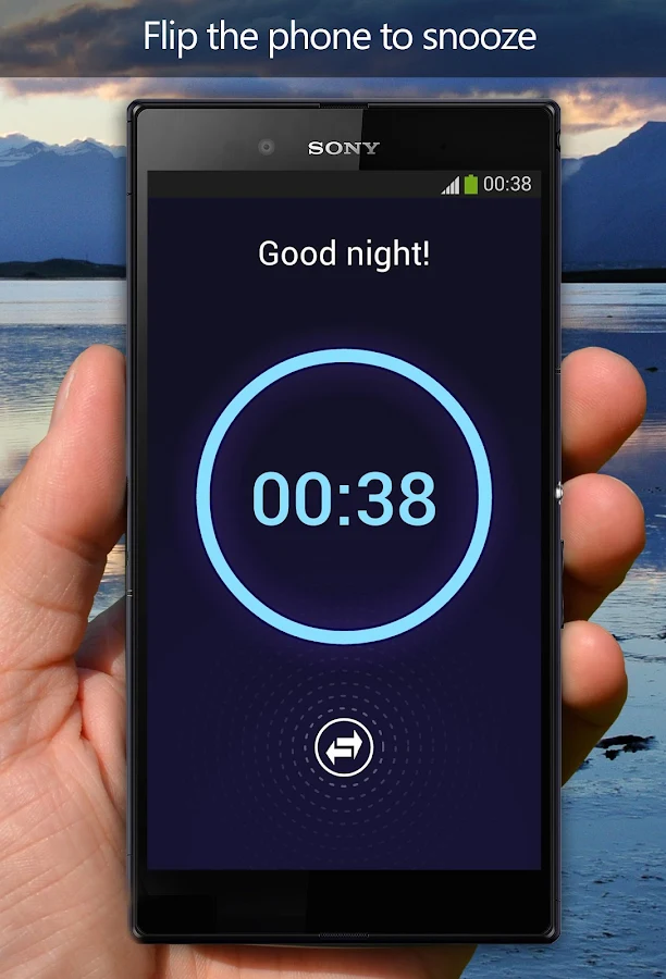 Neon Alarm Clock - screenshot