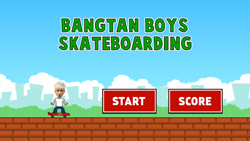 Bangtan Boys Skateboarding