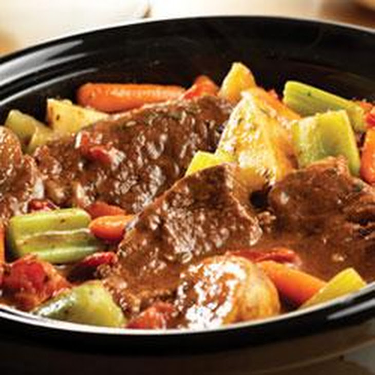 recipe roast carrots pot potatoes slow cooker Italian Recipe Cooker Zesty Yummly Pot Roast Slow