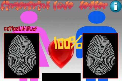 Fingerprint Love Tester
