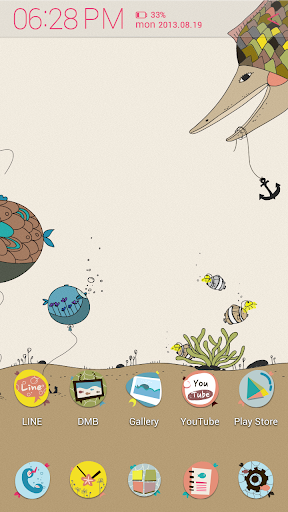 免費下載個人化APP|Dangling fish Atom theme app開箱文|APP開箱王