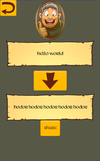 【免費娛樂App】Hodor Text Translator-APP點子