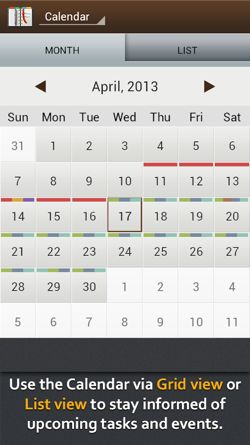 Schedule Planner - screenshot