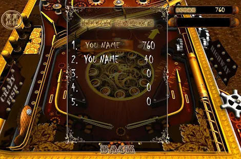 Steampunk Pinball - screenshot thumbnail