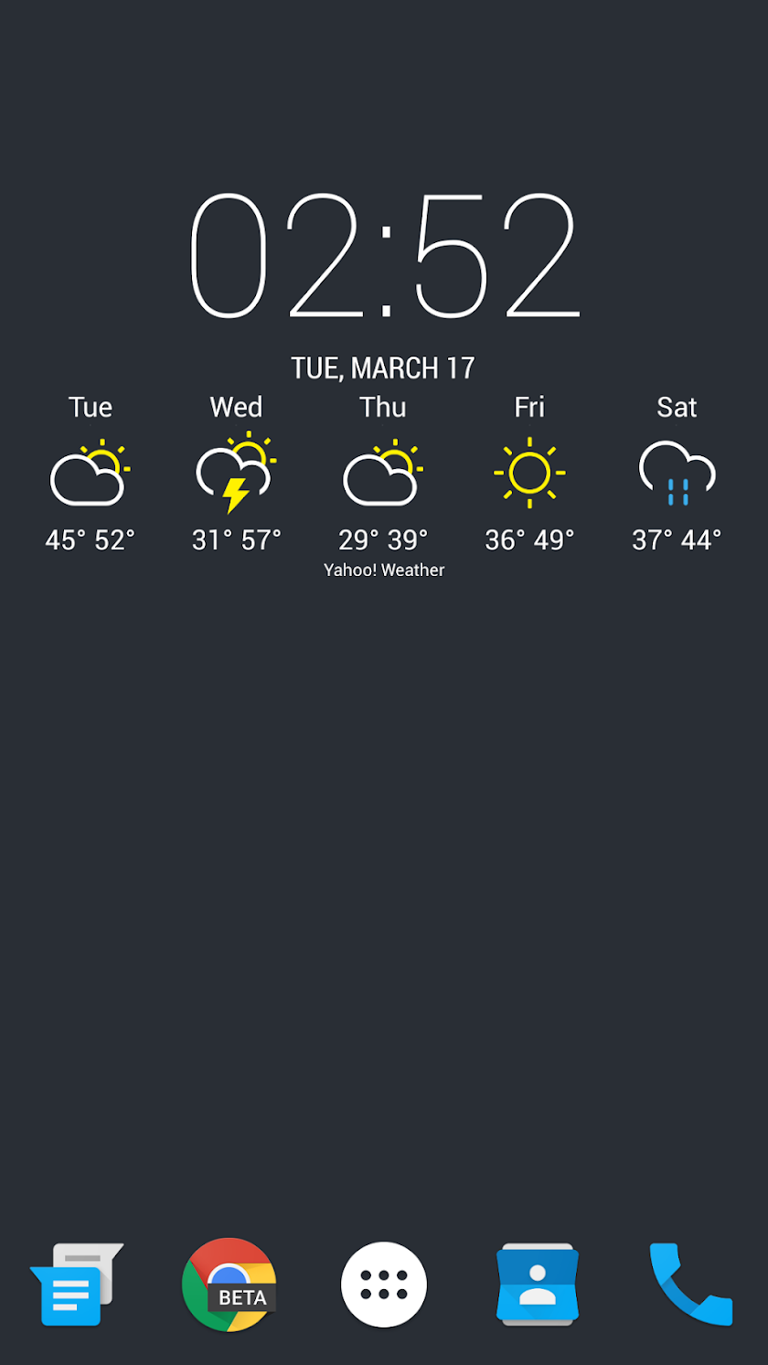 Neutral Icons for Chronus Screen 3