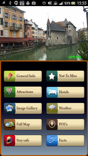Annecy Offline Map Guide