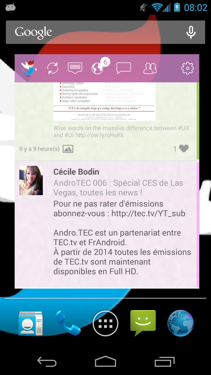 Android application Likeview Plus screenshort