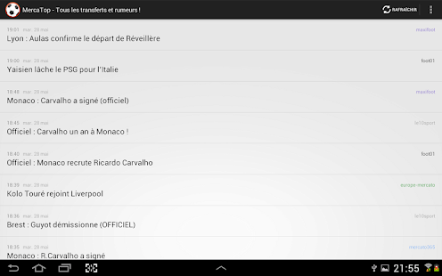 Soccer-Transfers & Rumors ! Screenshots 14