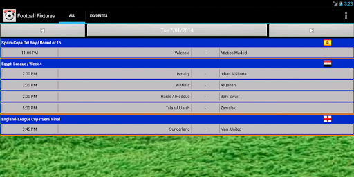 Football Fixtures  screenshots 8