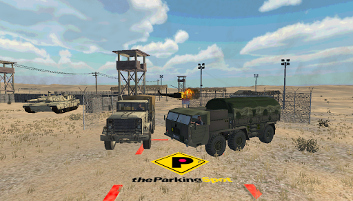 Army Truck Parking