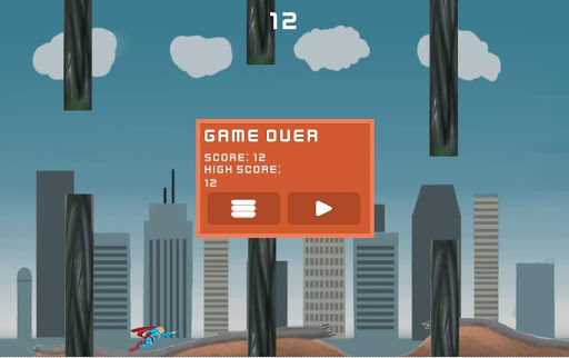 【免費街機App】The Flappy Superhero-APP點子