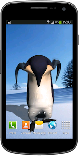 Free Download Funny Penguin Live Wallpaper APK for PC