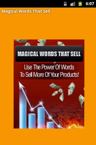 Magical Words That Sell