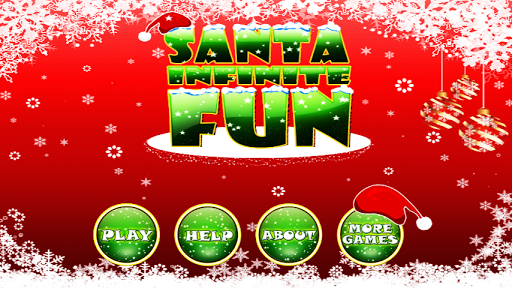 【免費街機App】Santa Infinite Fun-Santa Run-APP點子