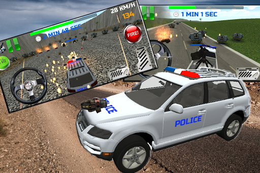 Police Jeeps Tower Defense 3D