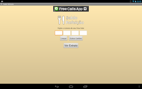 Saldo Vale Refeição Screenshots 0