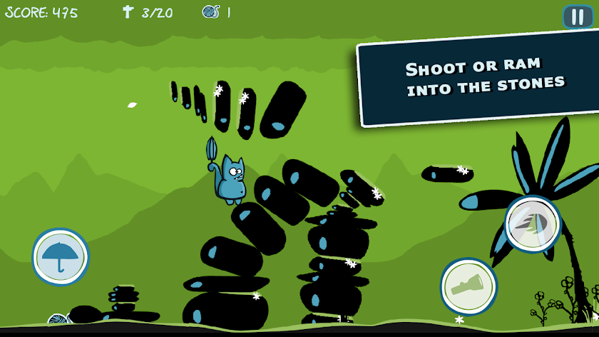 Bronko Blue, the kitten copter Screen 2
