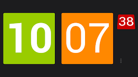 Modern Flip Clock