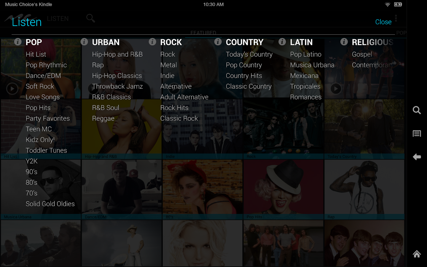 Music Choice screenshot