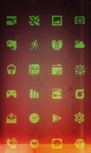 1-BIT GREEN Icon Theme