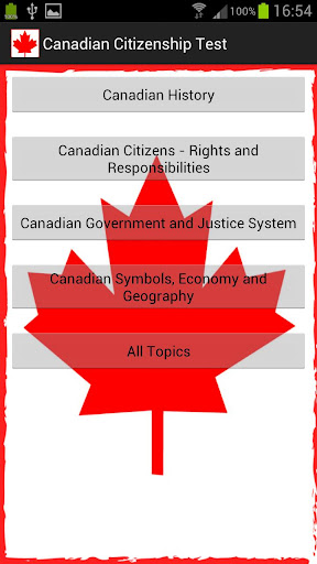 【免費教育App】Canadian Citizenship Test-APP點子