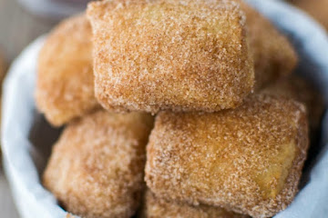 Easy Cinnamon Sugar Soft Pretzel Bites