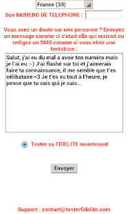 Free Test de fidélité APK for PC