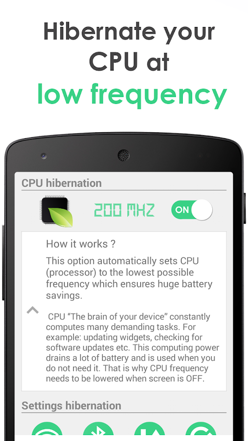 Hibernation Manager - screenshot