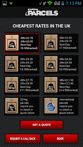 Capital Parcels