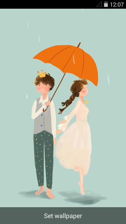 Rainy Romance Live Wallpaper - 1.4.0 - (Android)