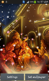 christmas crib wallpaper 4 Screenshots 3
