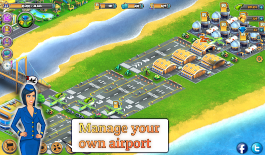 City Island: Airport apk mod diamantes infinito