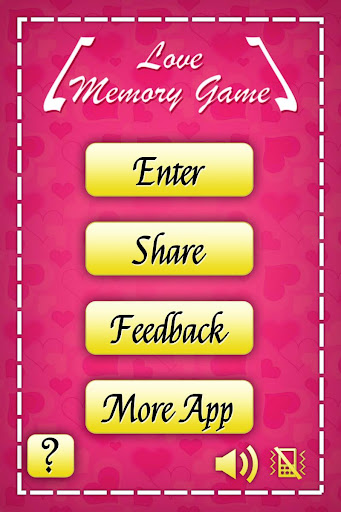 Memory Game for Lovers