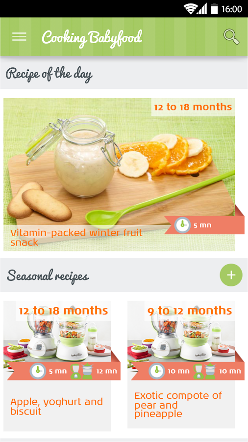    Cooking Babyfood- screenshot  