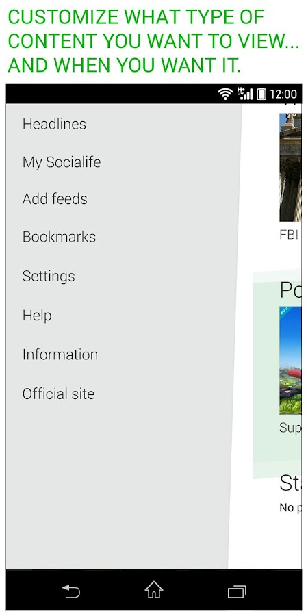 News by Sony: Socialife News - screenshot