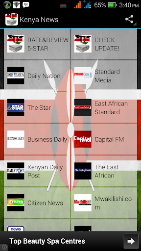 Kenya Newspapers and News