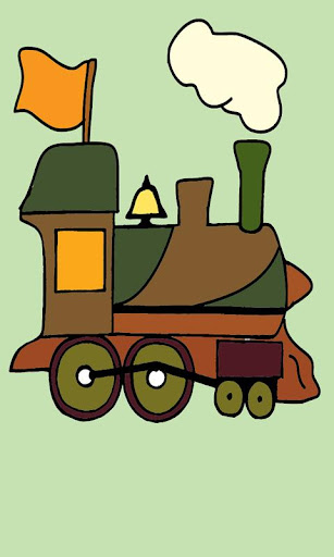 Kids Trains Coloring