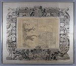 Kaart voor de Sociëteit van Suriname. Alexander de Lavaux, 1737