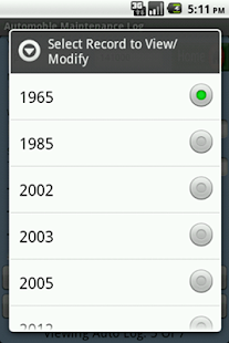 Automobile Maintenance Log - náhled