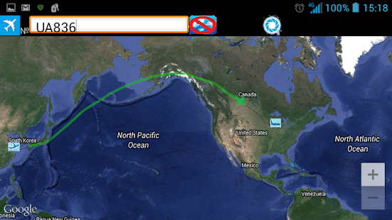 Live Flight Tracking Screenshots 1
