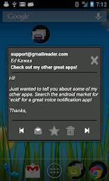 Talking Gmail Reader poster 4