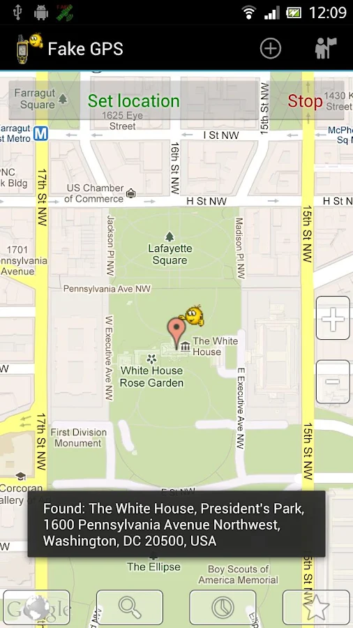    Fake GPS Location Donate- screenshot  