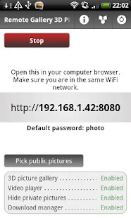 Remote Gallery 3D PRO - screenshot thumbnail