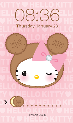 Hello Kitty Biscuit ScreenLock